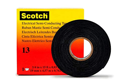 Durable 3M Scotch Electrical Semi-Conducting Tape