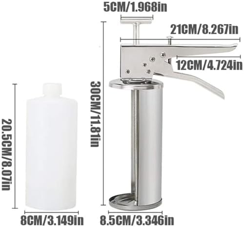 Stainless Steel Condiment DispenserGun for Kitchen Use
