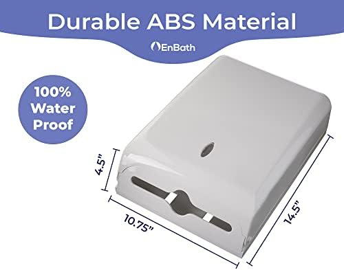 EnBath Commercial Paper Towel Dispenser Wall-Mounted 500 Madd