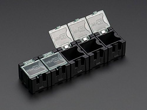 Adafruit Antistatic Modular Snap Boxes for SMD Components 5-Pack