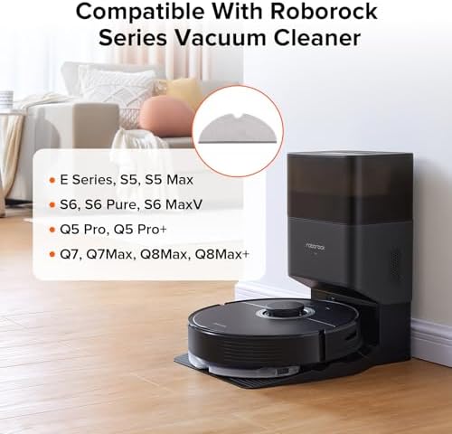 Roborock Mop Cloth 2-Packs with Microfiber