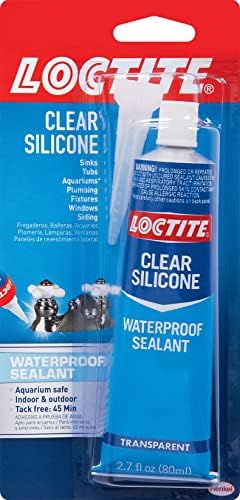 Seal It Smoothly - Loctite Clear Silicone Sealer for Any Surface