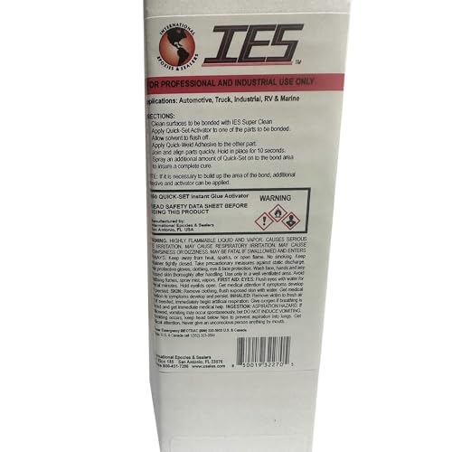 IES 650 Quick-Set Instant Glue Activator Spray
