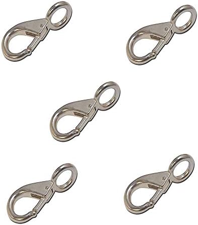 Generic Strong stainless steel fixed snap hooks