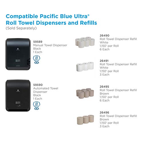 Georgia-Pacific Pacific Blue Ultra 8 High-Capacity Touchless Paper Towel Dispenser