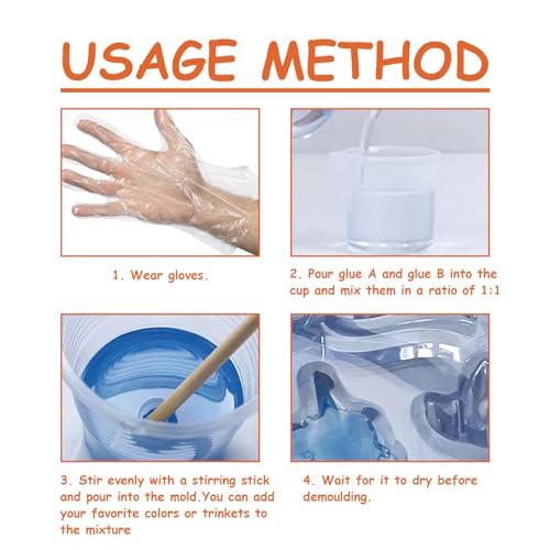 Fast-Drying Crystal Clear Adhesive for DIY Crafts and More