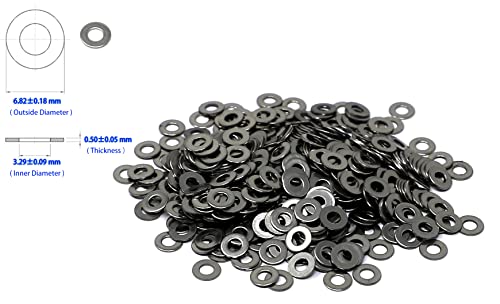 IEXCELL 1500 Pcs M3 Hex Screws Nuts Washers Kit for Industrial Use