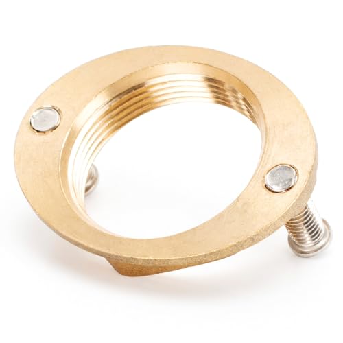 Clouhead 4 Set Brass Faucet Lock Nut Inner Diameter 32mm