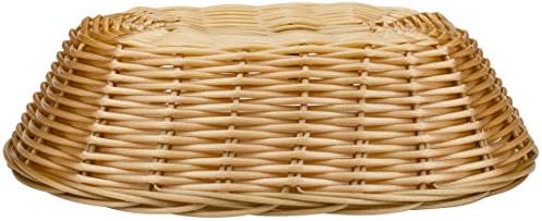 Yesland 16-Pack Plastic Oval Baskets - Durable Stackable Kitchen Essentials