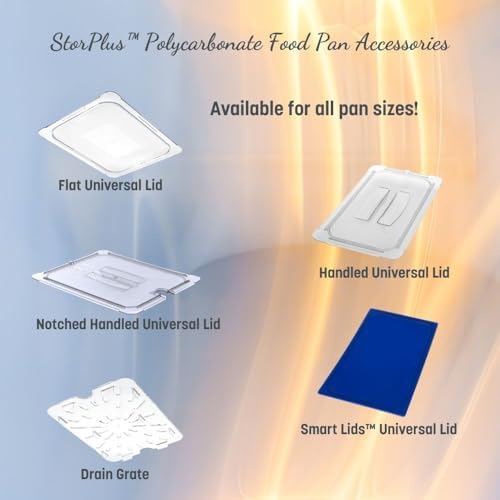 Carlisle FoodService Products Spoonable Food Pan with Polycarbonate