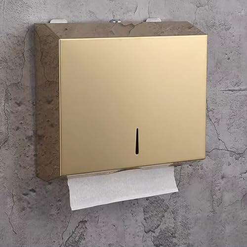 Wall-MountedCommercial Paper Towel Dispenser Stainless Steel Compact Design Large Capacity