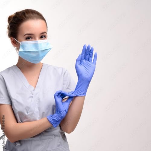 Medical Exam Gloves Chemotherapy Tested Latex-Free Strong Durable