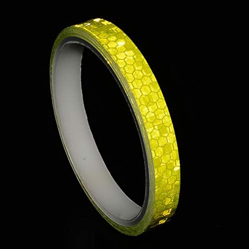 Brightplus Reflective Tape Fluorescent Yellow 05 X10