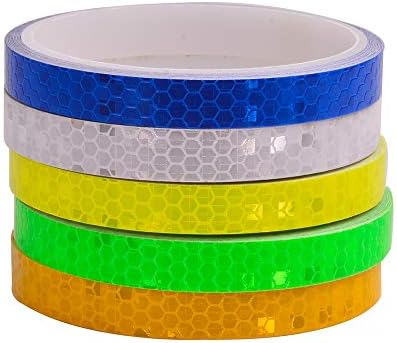 Brightplus Reflective Tape Fluorescent Yellow 05 X10
