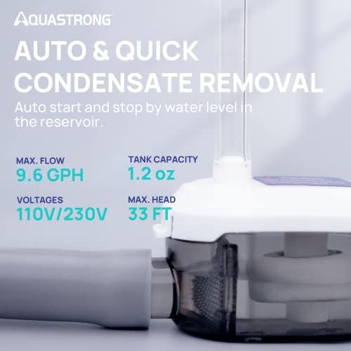Aquastrong Mini Split HVAC Condensate Pump