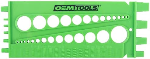 OEMTOOLS Nut Bolt Thread Gauge