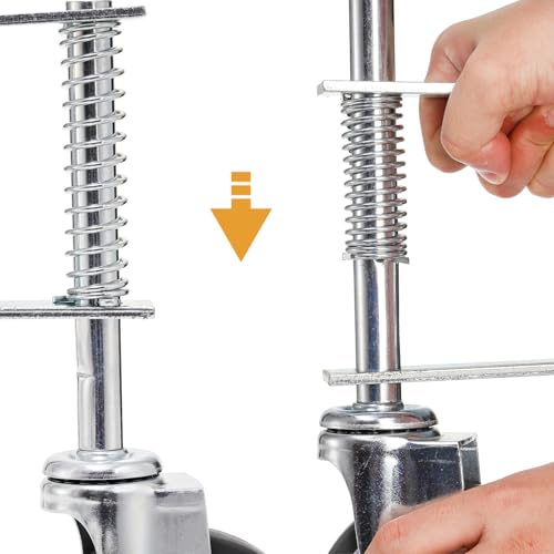 Heavy-Duty 220 lbs Capacity Easy to Use Gate Casters