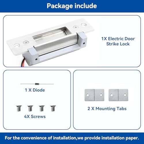 Secure Door Access Lock with Two Models