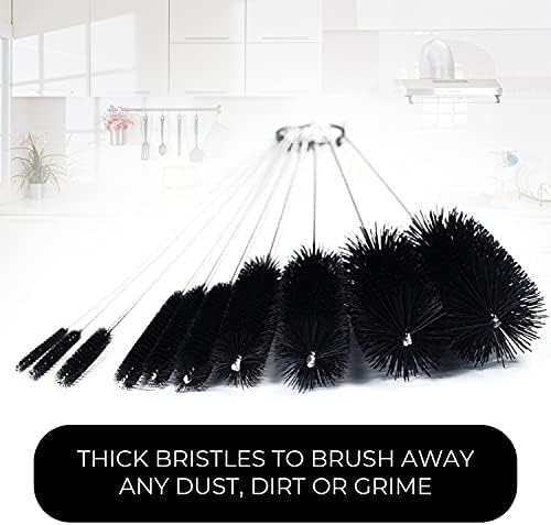 Professional Tube Cleaning Brush Set for Hard-to-Reach Areas