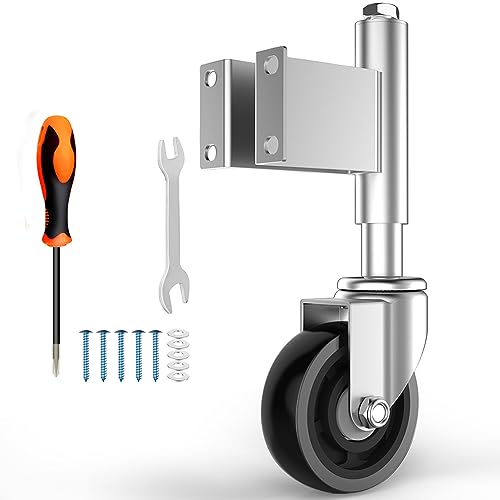 Homhoo Spring-Loaded Gate Caster