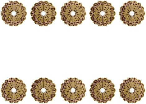 10-Piece Brass Backplate Washers