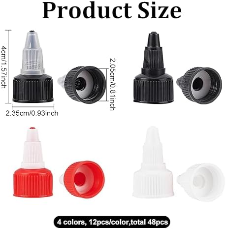 Premium Plastic Twist Bottle Caps for Squeeze Containers