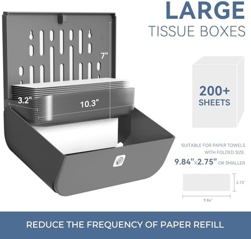 Large Capacity bathroom paper towel dispenser