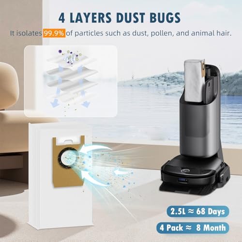 BTRSOLUS Compact Kit for eufy RoboVac Omni S1 ProS1 Robot Vacuum