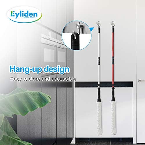 Eyliden Mop with 2 Reusable Heads for Great Floor Cleaning