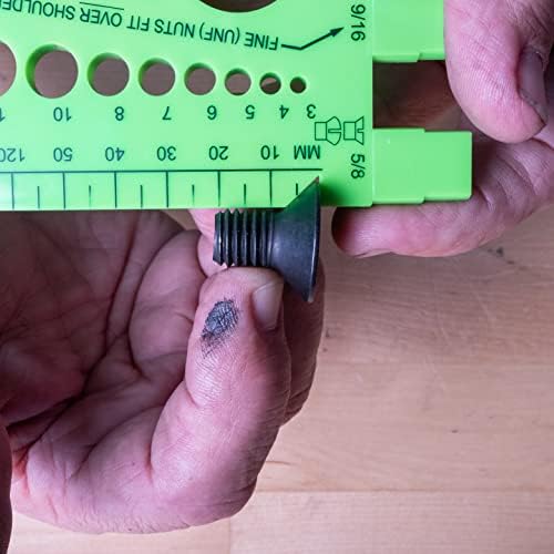 OEMTOOLS Nut Bolt Thread Gauge