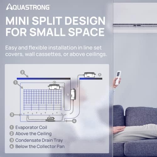 Aquastrong Mini Split HVAC Condensate Pump