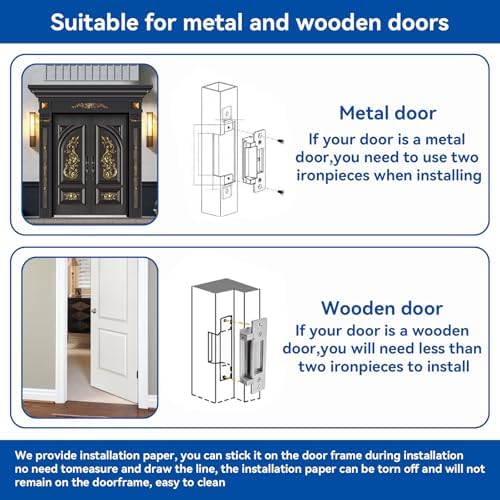 Secure Door Access Lock with Two Models