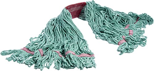 Carlisle FoodService 12-Piece Mopped Heads Large Green
