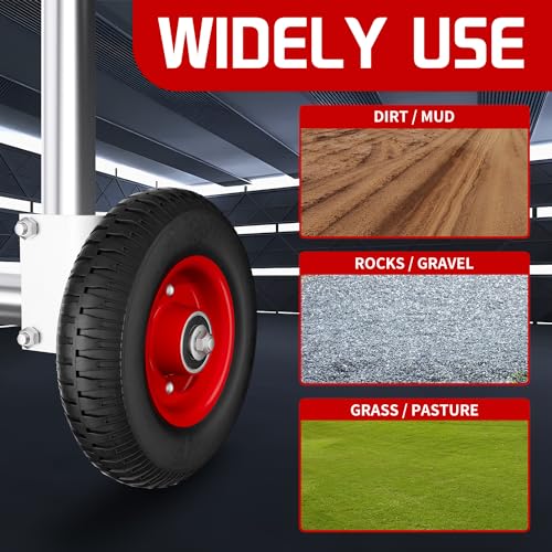 Durable 8-inch Gate Wheel for Heavy Duty Use
