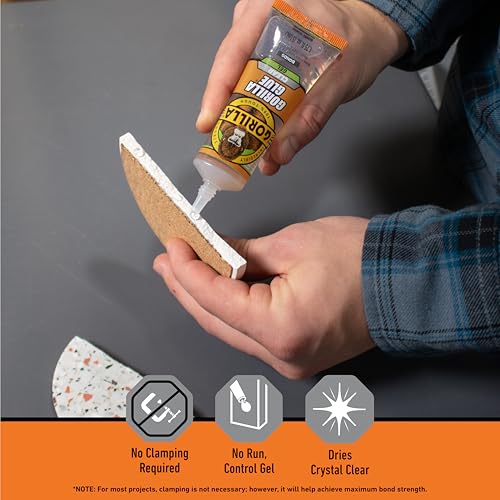 Gorilla Glue Clear Gel Professional Use 175floz Tube