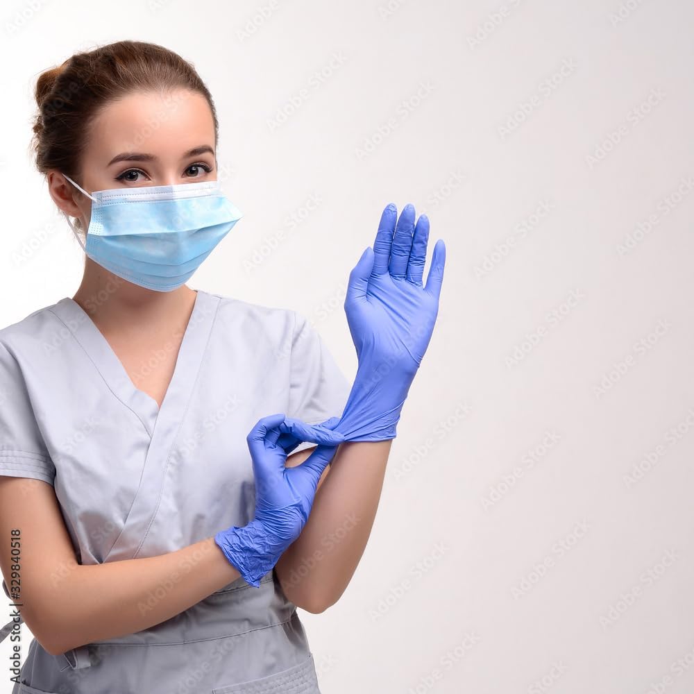 Medical Exam Gloves Chemotherapy Tested Latex-Free Strong Durable