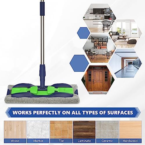 Durable Versatile Wood Floor Mop for Home Commercial Use