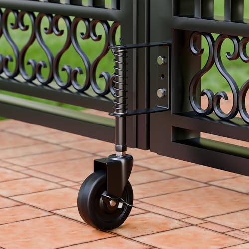 DURIGID4 Spring Loaded Gate Caster for Outdoor Gates