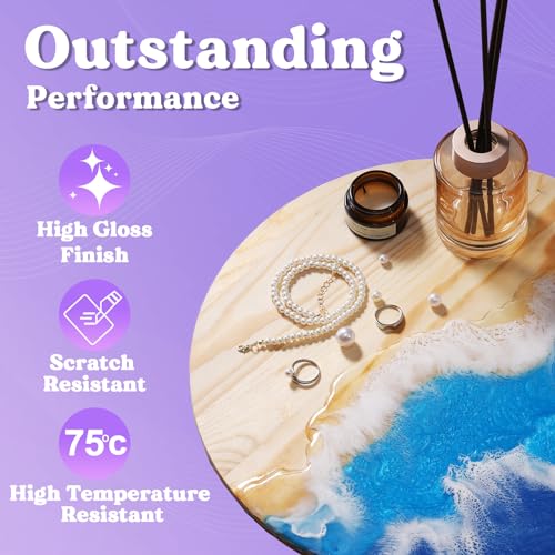 12 Gallon Crystal Clear Epoxy Resin Kit by LETS RESIN