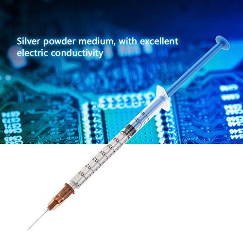 Walfront Silver Thermal Paste Glue for Keyboard PCB Repair