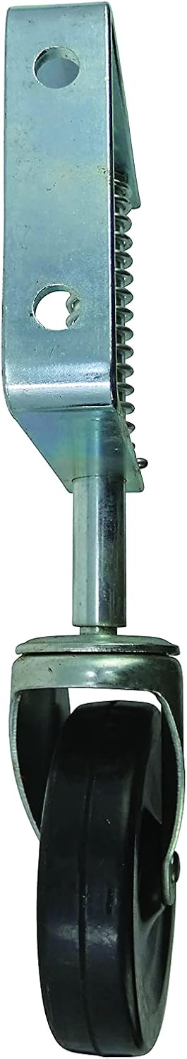 Shepherd 9785 Spring Loaded Gate Caster Black 4-Inch