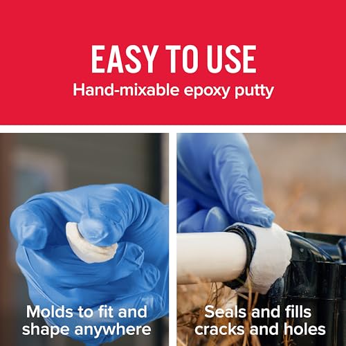 J-B Weld WaterWeld Epoxy Putty Stick 2 oz Off White Cures Underwater