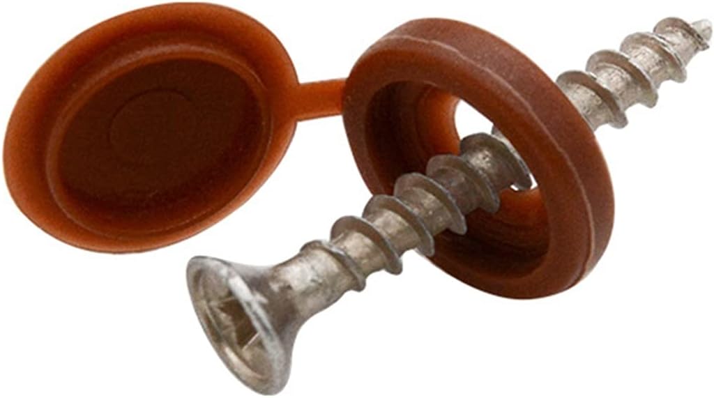 Perfect 100 PCS Plastic Screw Cover for Home Office Use