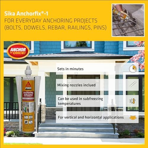 Sika AnchorFix 1 High-Performance Adhesive for UnCracked Concrete