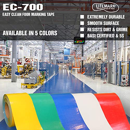 warehouse floor markers Red EC-700 Durable and Effective