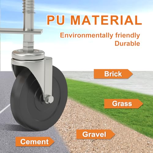 Super Strong Smooth 5 Gate Caster with 413 Spring Easy to Install Durable