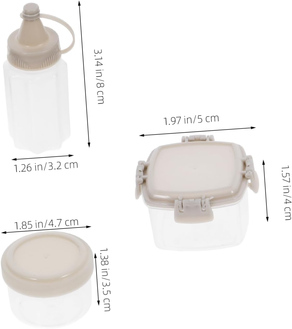 Mini Sauce Containers Dispenser