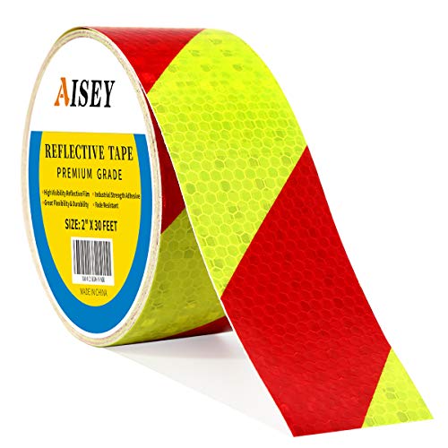 Safe Durable and Visible Reflective Tape for Industrial Use