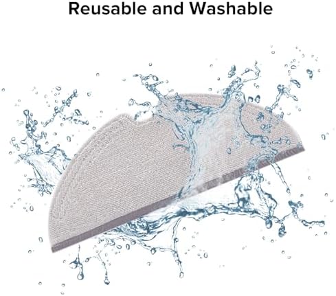 Roborock Mop Cloth 2-Packs with Microfiber