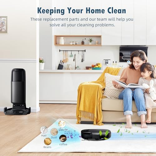 BTRSOLUS Compact Kit for eufy RoboVac Omni S1 ProS1 Robot Vacuum